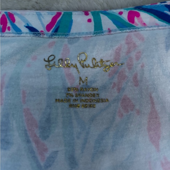 Lilly Pulitzer Sophie UPF 50 Women's Medium Knit Floral Dress. EUC - Picture 7 of 11